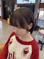 エムサロン 前橋川原(emusalon)&nbsp;ミニボブ/ショートカット/チョコレートブラウン
