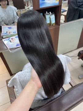 ヘア ルミナス バイ フォルテ(HAIR LUMINAS by FORTE) ダークラベンダーグレージュ/レイヤーカット/顔周りカット