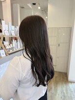 ジュエ ヘアー デザイン(Jue hair design)&nbsp;春ブラウンベージュ/イルミナカラー/ワンカラー/知立/20代
