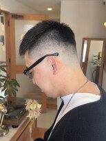 ボーイ(BOY) フェード×クロップショート