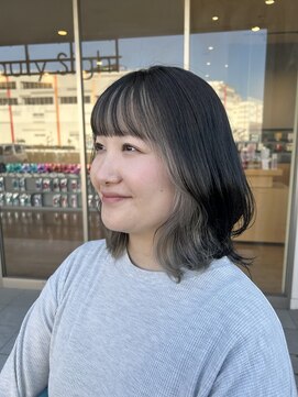 サラ ビューティ サイト 春日(SARA Beauty sight) フェイスフレーミング×シルバーグレージュ