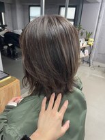 エン(en)&nbsp;ダークパープル/ナチュラルショート/ミルクブラウン/夏/松戸