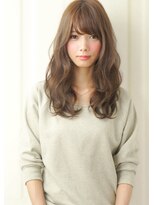 ルエ(rue)&nbsp;『rue京都』大人可愛いゆるふわアッシュ小顔ワンカールセミディ