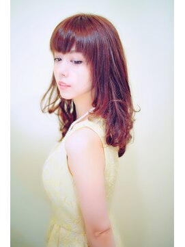 アイル ヘアー(Aile Hair) 【Aile Hair】semilong★凛としたピンクブラウン