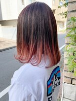 【roijir山岸】スキンフェード女子刈り上げ女子　バレイヤージュ