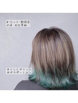 ワット 原宿店(W)&nbsp;＊モテかわグラデ♪ミントグリーン