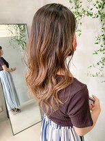テトヘアー(teto hair)&nbsp;グラデーションカラー、ハイライト、外国人風、イルミナカラー