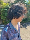 プードルパーマ　くるくるパーマ