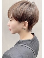 クレドガーデン 綾瀬店(CRED GARDEN) 大人可愛い20代30代40代黒髪前下がりショートボブ丸みショート19