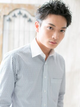 グルーミングサロン バーバー キャッスル 北浦和西口(Grooming salon Barber Castle) ジェントルマン風アースカラーツーブロックショートR北浦和