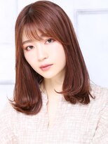 クラッチ 名古屋(CLUTCH)&nbsp;大人可愛い小顔カット美髪ツヤ髪斜めバング小顔レイヤーA1