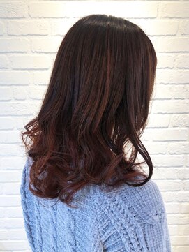 デイジー インデックスヘア 大島店(DAISY index hair) グラデーションカラーピンク/ベビーピンク/オンブレ◎20代30代