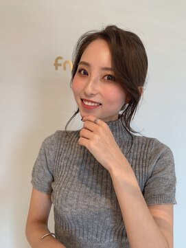 フニフニ(fni.fni) カット＋うる艶カラー＋クイックTR＋marbb