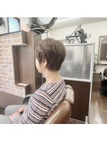 ユーシャイン(YOU SHINE)&nbsp;白髪ぼかし白髪染めショートスタイル30代40代50代60代