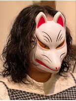 コマ(coma) 【coma中野】似合わせカットウェーブミディアムマロンベージュ
