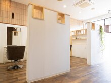 トムヘアーデザイン 古川橋店(TOM HAIR DESIGN)の雰囲気（【全席半個室】リラックス空間であなただけのサロンタイムを…。）