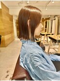 【Article二子玉川】30代40代50代大人可愛い切りっぱなしボブ