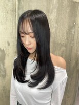 ベール(Vale) レイヤーカット×髪質改善ケアカラー/姫カット/艶感カラー#2