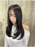 レイヤーカット×髪質改善ケアカラー/姫カット/艶感カラー#2
