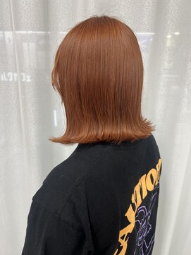 ルノン シェリー(LUNON cheliy) オレンジブラウン/外ハネボブ/