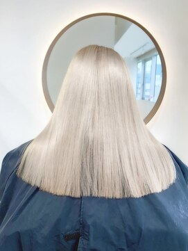 レーベン(LEBEN) 【ブリーチ2回~】ホワイトブロンド★