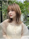 鎖骨ラインのくびれミディアム【ラボヌールヘアー・佐野】