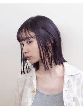 ルプラ ガーデン(le-pla garden) ボブ#外ハネ#ケアカラー#ブラウン#切りっぱなし#豊川#田原#豊橋