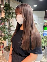 ヘアーアンドメイク ビス(HAIR&MAKE bis)&nbsp;グレージュカラー/ケアブリーチ【黒田あさみ】