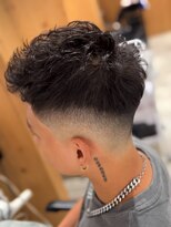 ゴウトゥデイ 渋谷MODI店(GO TODAY)&nbsp;“外国人風ヘア”【パーマ×フェード】〈渋谷/メンズ/フェード〉