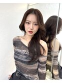 くびれ/レイヤーカット/韓国巻き