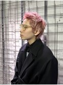 スパイキーショート / ホワイトピンク