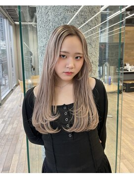 レガシーヘアーデザイン(Legacy hair design) 外国人風バレイヤージュ♪天神/今泉/バレイヤージュ/レイヤー
