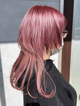 イブヘアー(eve hair) ☆ピンクカラー/コーラルピンク/