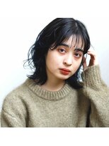ロッソ ヘアアンドスパ 北千住店(Rosso Hair&SPA) 外ハネミディアムレイヤー【北千住】