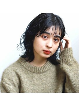 ロッソ ヘアアンドスパ 北千住店(Rosso Hair&SPA) 外ハネミディアムレイヤー【北千住】