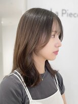 マッシュ 天王寺あべの(MASHU)&nbsp;透明感オリーブベージュ×小顔見せレイヤー