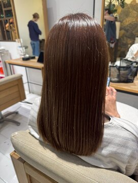 ヘアリゾート粋 リマ 銀座店(lima) モカブラウン/艶髪/ストレートロング