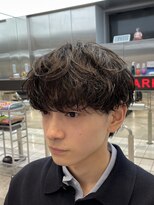 フィフスパーク(fifth PARK) 渋谷シャドウパーマ波巻きスパイラル束感fifth色気メンズカット