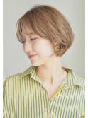 ショートボブ・ショート/前髪あり/絶壁解消/３0代/４0代/大人