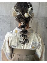 エミュ ヘアー(emu.hair) 卒業式着付けヘアセット