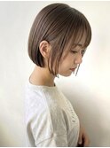 ミニボブ/ショートボブ/前髪あり【高田馬場/新宿】