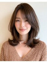 アイビー(ivy)&nbsp;大人フェミニンレイヤーカットミディアム