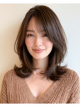 アイビー(ivy) 大人フェミニンレイヤーカットミディアム