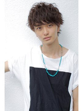 グレース(GRACE) ツーブロックマッシュウルフパーマ　担当：笹井