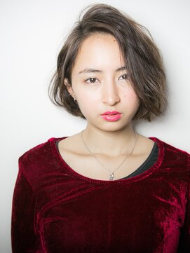 リリアン 表参道(relian) ウェーブショートでオシャレボブに！relian表参道