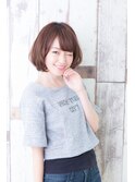 似合わせ 小顔ショートボブ【es hair金山 】