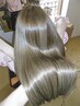 外国人風カラー（傷みにくいブリーチ＋カラ)カット・キララTR ￥18,900極上
