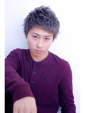 クラン(clan) clan<メンズベリーショート×プラチナアッシュ>