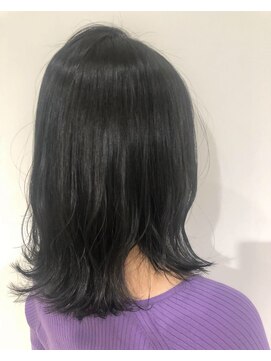 シーン 池袋(scene.) scene.【シーン】【池袋 西口徒歩3分】暗髪ブルーアッシュ