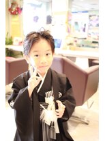 エメールヘア(aimere hair) 七五三 五才男の子 ハカマの着付けとセット